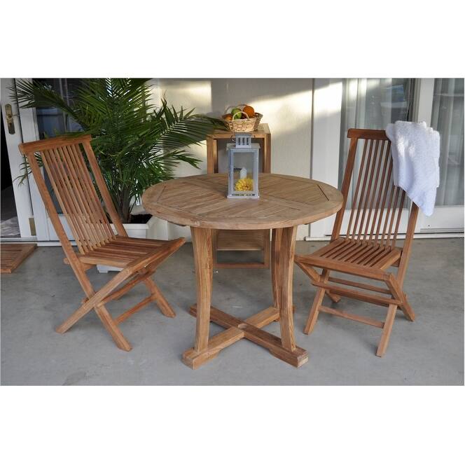 Outdoor Dining Set 5 Piece Patio Table and Chairs Set