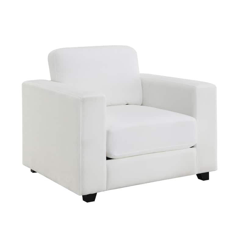GDFStudio - Xandrevus Chenille Fabric Accent Chair