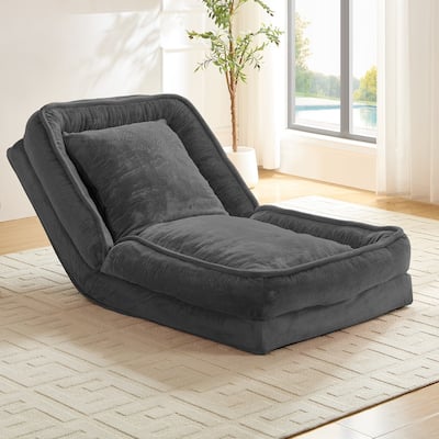 Versatile Foldable Lazy Sofa,3-in-1 Fold Small Tatami Sofa Bed,Lounge Chair Sofa, Human Friendly Pet Beds Lazy Sofa