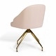 preview thumbnail 59 of 75, Martha Stewart Upholstered Stationary Swivel Home Office Chair