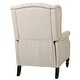 preview thumbnail 24 of 64, Christopher Knight Home Walter Button-tufted Reclining Club Chair