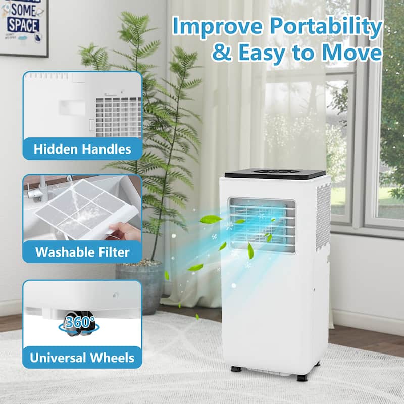 8000Btu Portable Air Conditioners Cool up to 350 Sq Ft