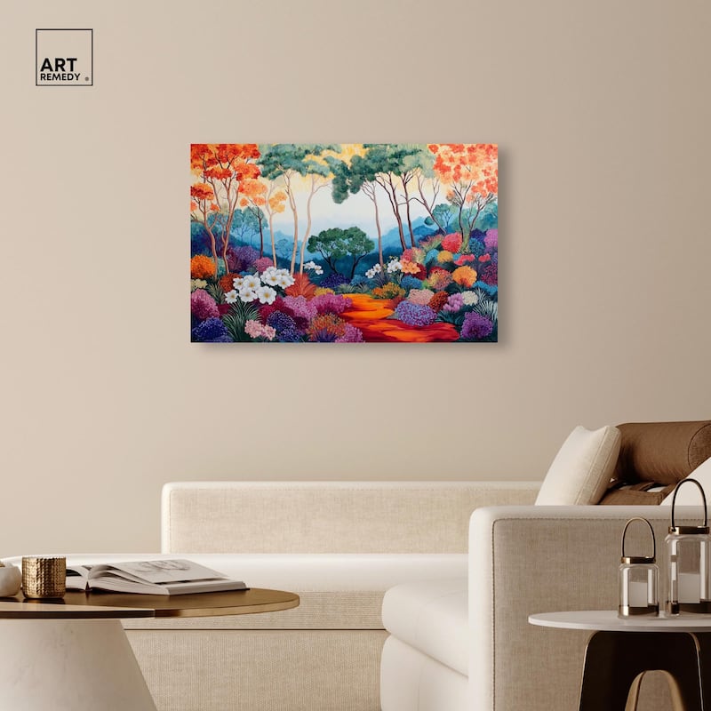 Solara's Bloom II Canvas by Art Remedy, Gallery Wrapped