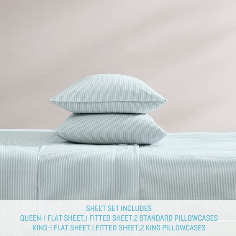 Tommy Bahama Washed Cotton Percale Printed Sheet Sets
