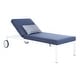 preview thumbnail 7 of 9, SAFAVIEH Outdoor Living Yves Sun Lounger - 72.8" W x 27.6" D x 33" H