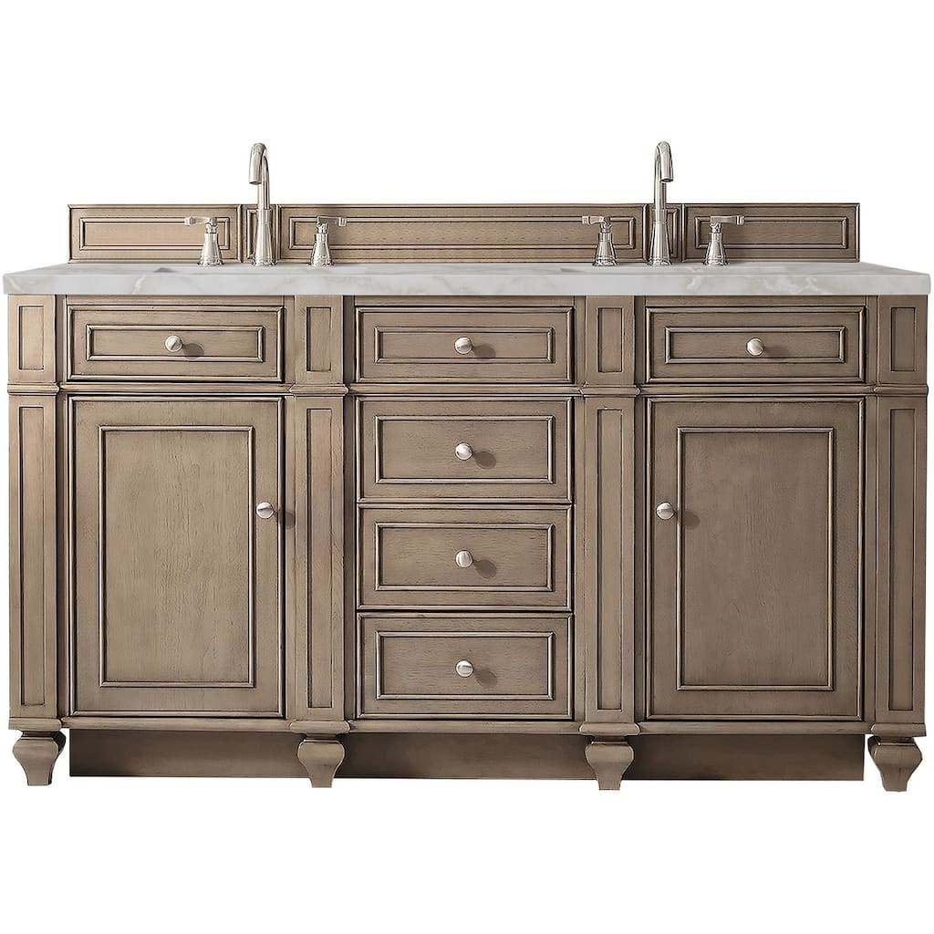 James Martin Vanities 157-V60D-FVSL Bristol 60" Free Standing Double