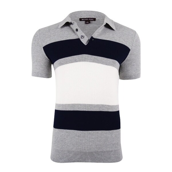 michael kors polo mens white