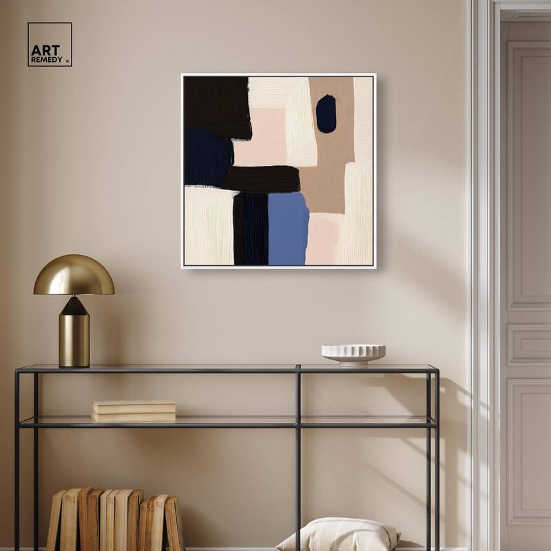 Blue Quietude II Canvas by Art Remedy