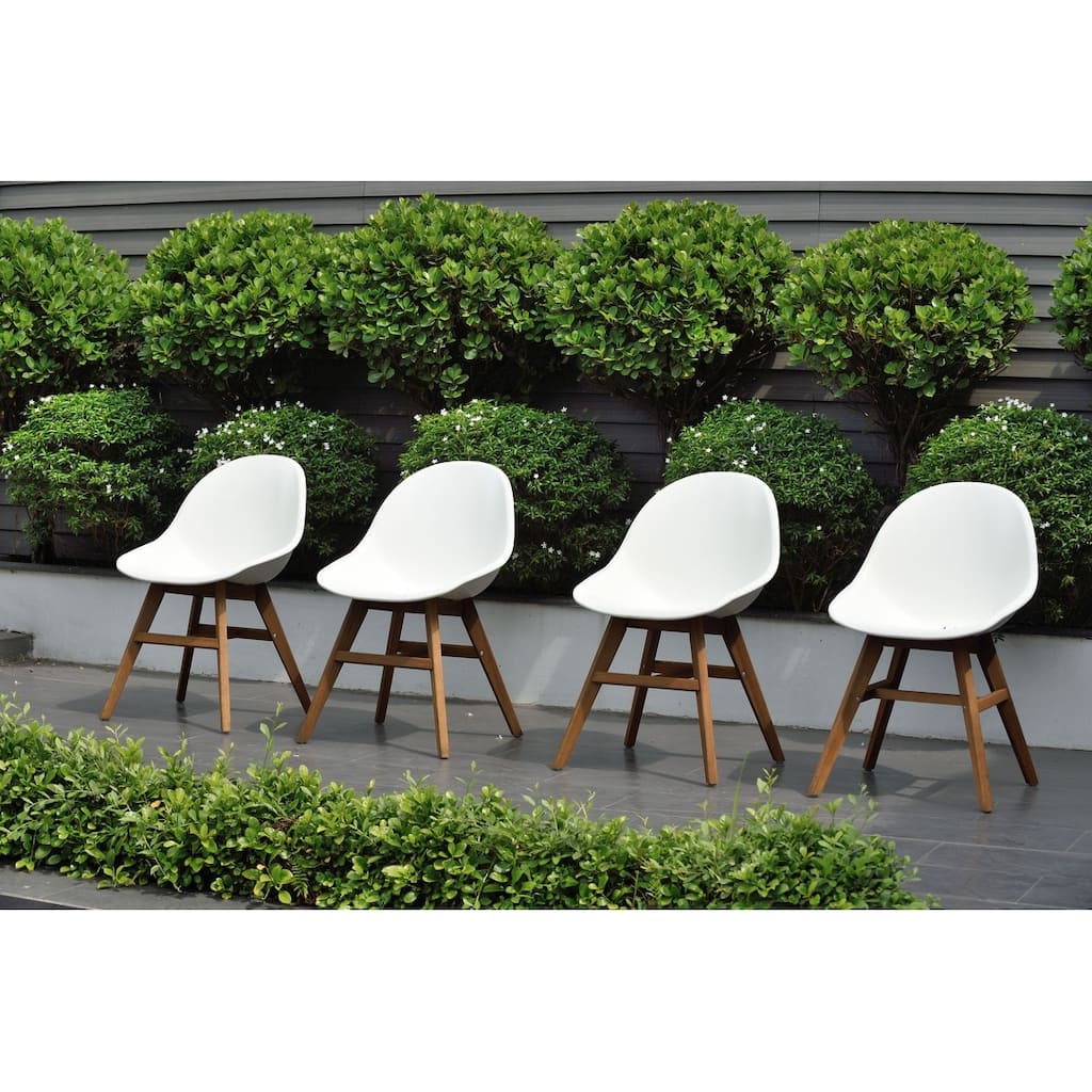 Amazonia Deluxe Hawaii Outdoor Patio Dining Chairs (Set of 2 or 4)