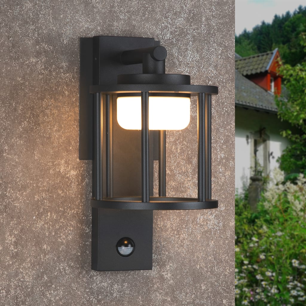 Outdoor Wall Sconce Motion Sensor GX53 LED Bulb 6.5W 650Lm 3000K