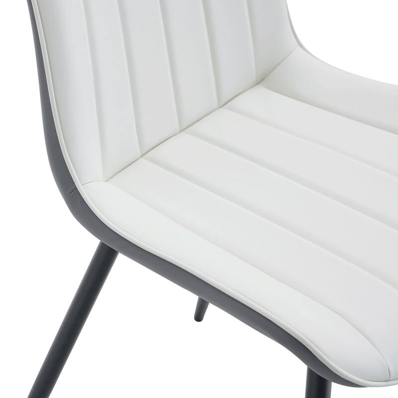 PU Dining Chair Set-Set of 4
