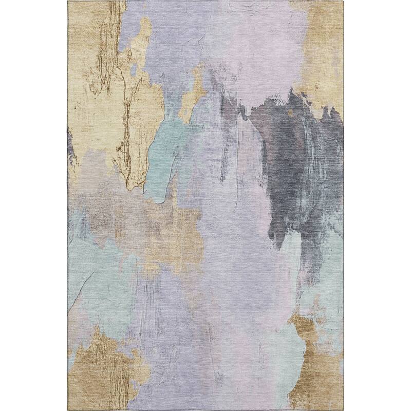 Premium Washable Super Soft Abstract Modern Mayfield Rug