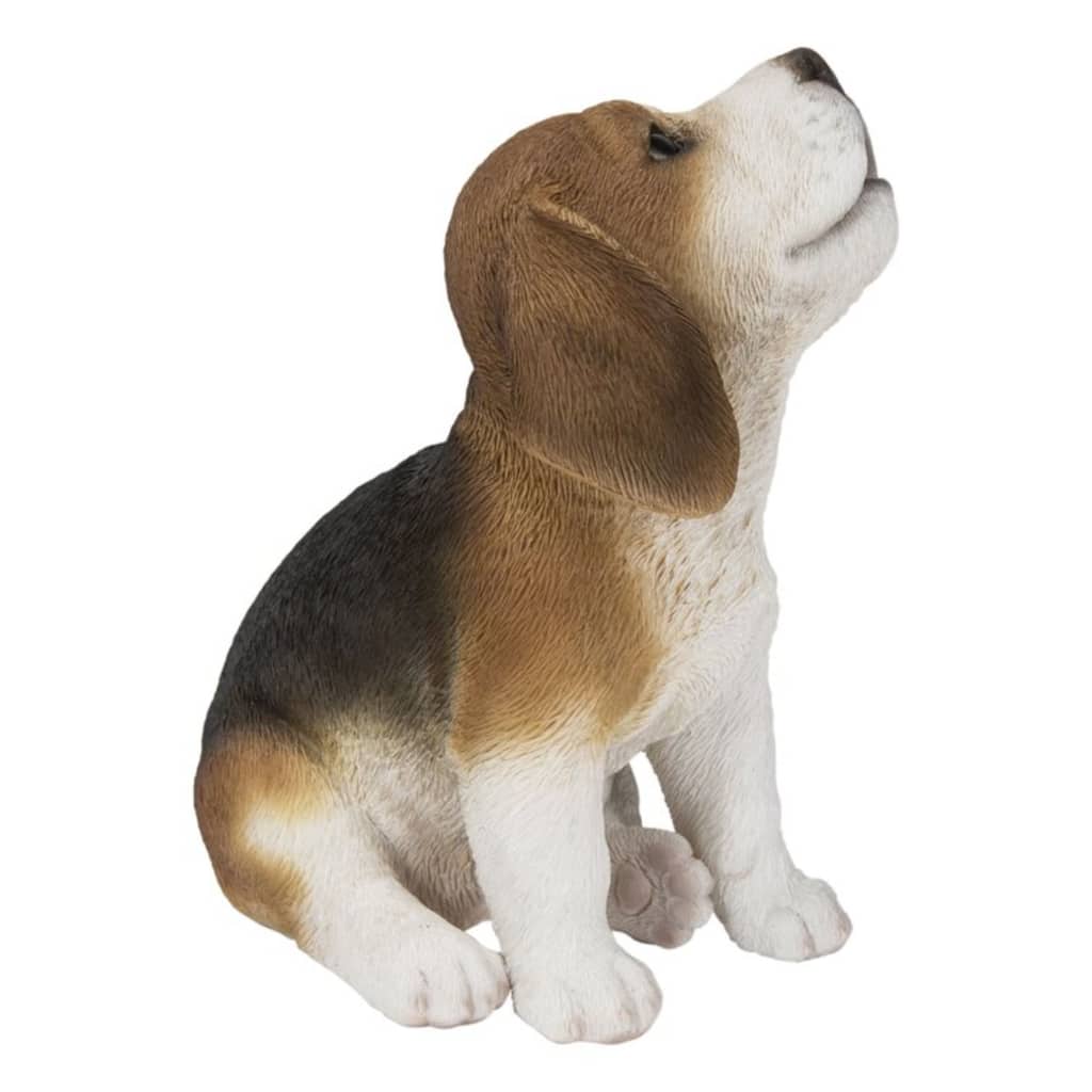 Howling Beagle Puppy Outdoor Garden Statue - 6.5"