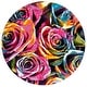 preview thumbnail 6 of 9, SAFAVIEH Fiesta Shag Racquel Rose Rug 6'7" Round - Fuchsia/Multi - Round