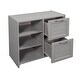 preview thumbnail 19 of 58, Twin Low Loft Bed with Slide, Drawers & Guardrails - Sturdy Wood Frame