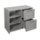 preview thumbnail 39 of 58, Twin Size Low Loft Bed with Cabinets,Shelves and Slide for Home