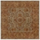 preview thumbnail 9 of 40, SAFAVIEH Handmade Heritage Alexia Traditional Oriental Wool Rug 6' Square - Green/Gold - Square