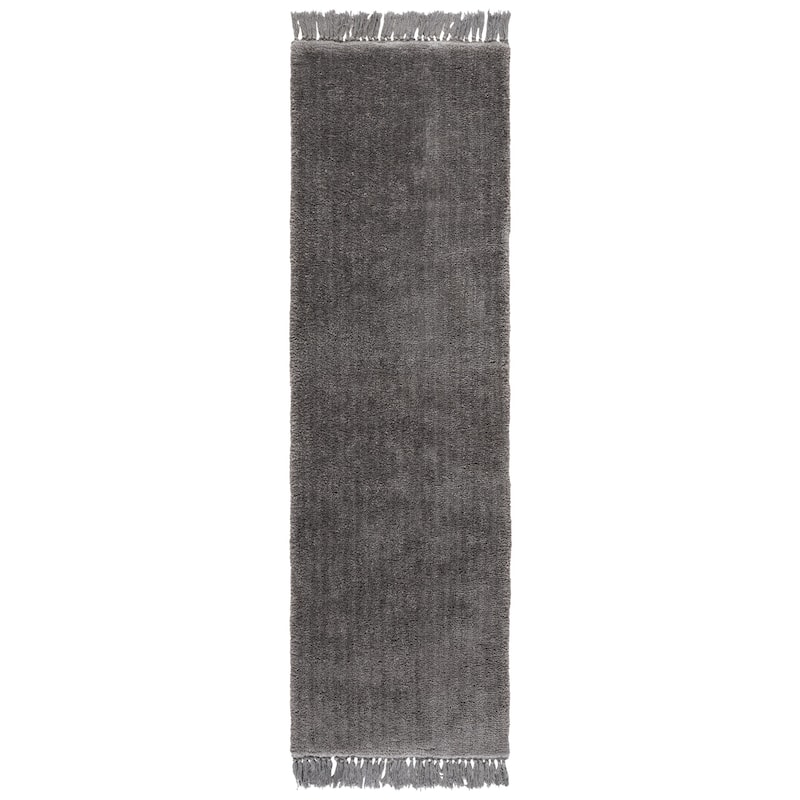 SAFAVIEH Handmade Vermont Neda Rug - 2'3" x 8' Runner - Grey