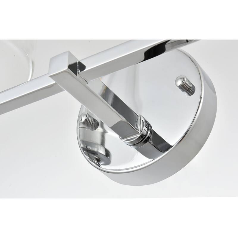 Roman 1 Light Black and Clear Bath Sconce