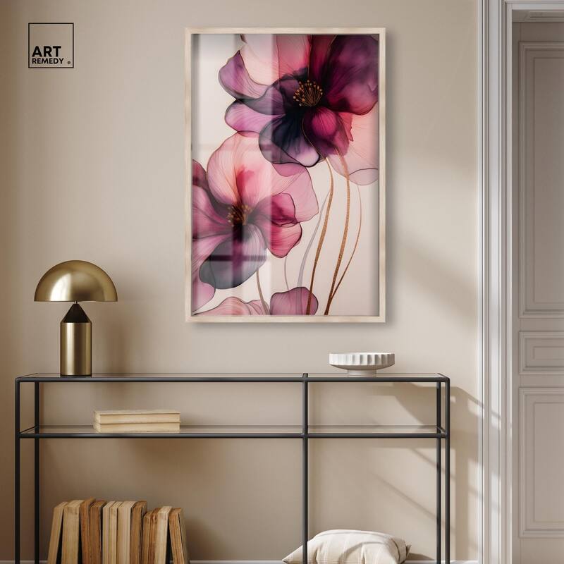 Velvet Verse III Shadowbox by Art Remedy