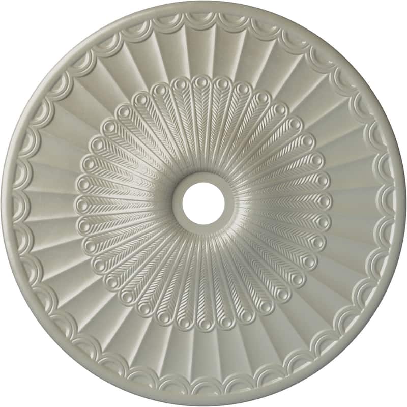 36 5/8"OD x 3 5/8"ID x 2 3/8"P Galveston Ceiling Medallion