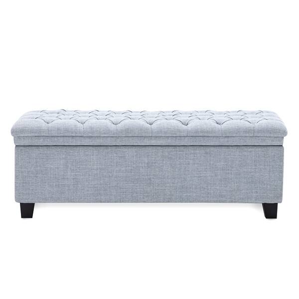 Shop Belleze Mid Century Modern Tufted Upholstered Fabric Large