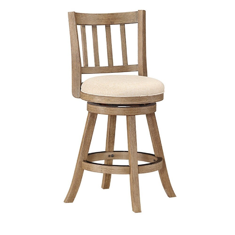 Swivelling outlet bar stools