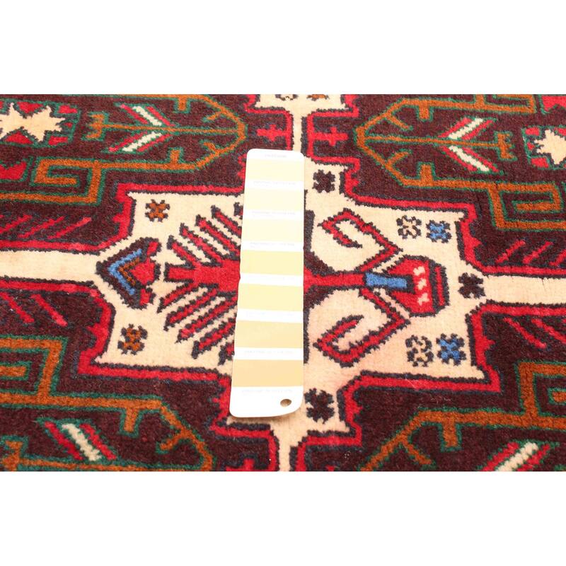ECARPETGALLERY Hand-knotted Teimani Beige Wool Rug - 3'1 x 4'11