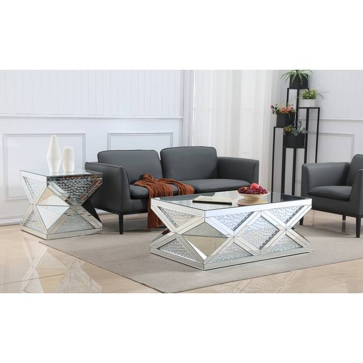 Modern Crystal Coffee Table