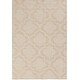 preview thumbnail 30 of 52, Hand-Woven Ali Tone-on-Tone Moroccan Trellis Wool Rug (8' x 10')