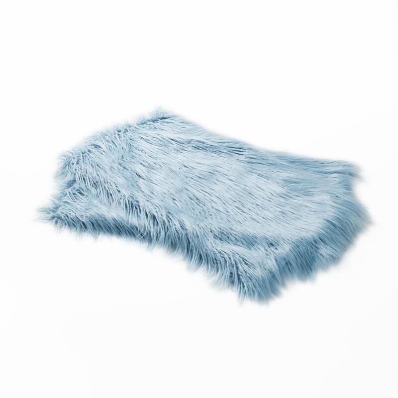 Karenne FauxFur Throw Pillow Covers (Set of 2), NO INSERT