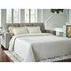 preview thumbnail 7 of 8, Signature Design by Ashley Fanciful Queen Sofa Sleeper - 88" W x 40" D x 38" H Gray