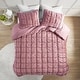 preview thumbnail 13 of 28, Intelligent Design Velvet Dream Puff 3 Piece Comforter Set