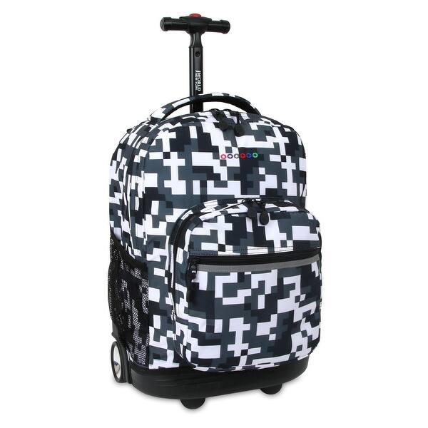 J World New York Sunrise 18 Inch Rolling Backpack Camo Overstock J World New York Sunrise 18 Inch Rolling Backpack Camo Overstock
