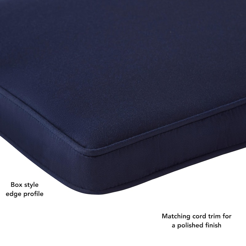 Sunbrella Indoor/ Outdoor 17-inch Square Corded Chair Pad