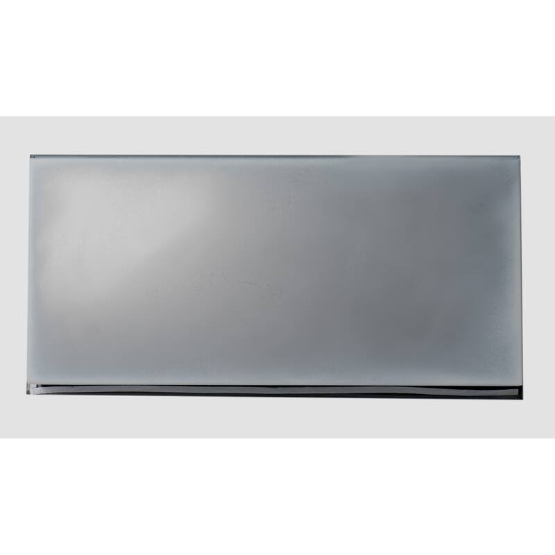 ALFI brand 24 x 12 White Matte Stainless Steel Horizontal Single Shelf Bath Shower Niche