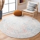 preview thumbnail 17 of 91, SAFAVIEH Tulum Yolonda Rustic Moroccan Boho Rug 6'7"x6'7"Round - Ivory/Terracotta