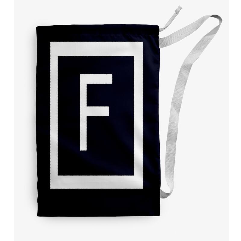 Modern Monogram Laundry Bag - 18" x 29"
