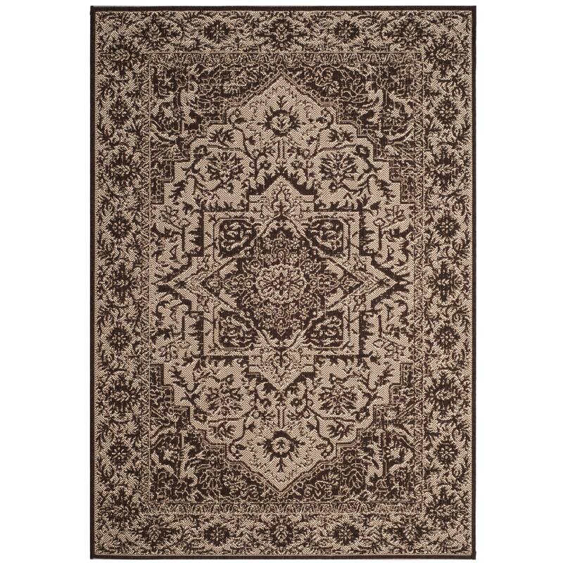 SAFAVIEH Linden Rick Indoor/ Outdoor Patio Backyard Rug