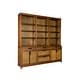 preview thumbnail 2 of 7, Furniture Classics Pine Cane DeWitt Display Storage Cabinet