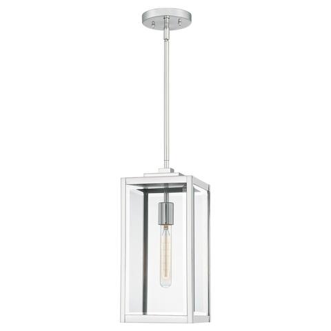 Quoizel Ferguson Polished Nickel 1-light Mini Pendant
