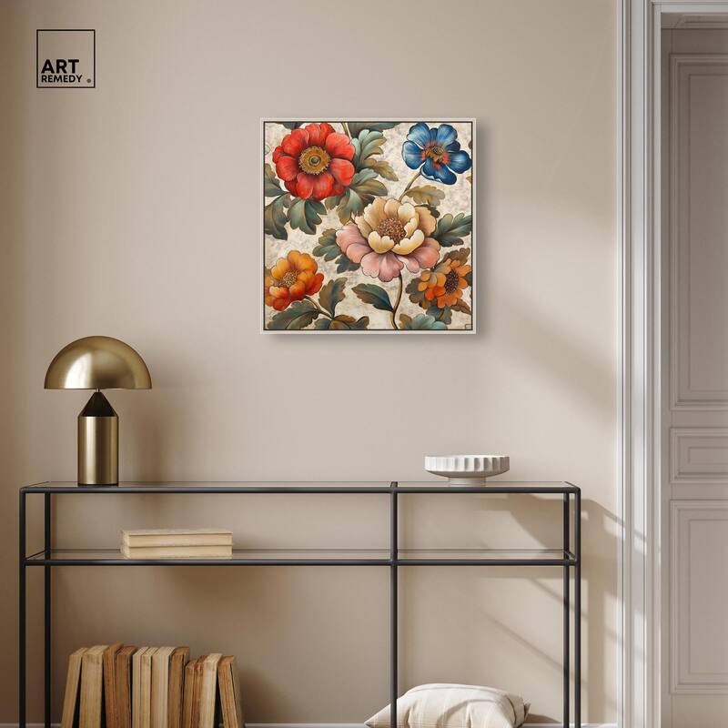 Golden Gardenia II Canvas by Art Remedy