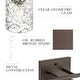 preview thumbnail 9 of 15, 3-Light Vanity Light with Clear Geometric Glass