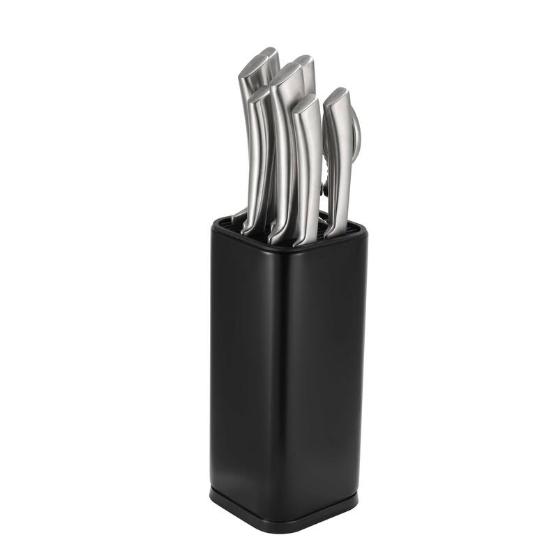 Dura Living Universal Knife Block Holder, Stainless Steel Organizer (knives not in included)