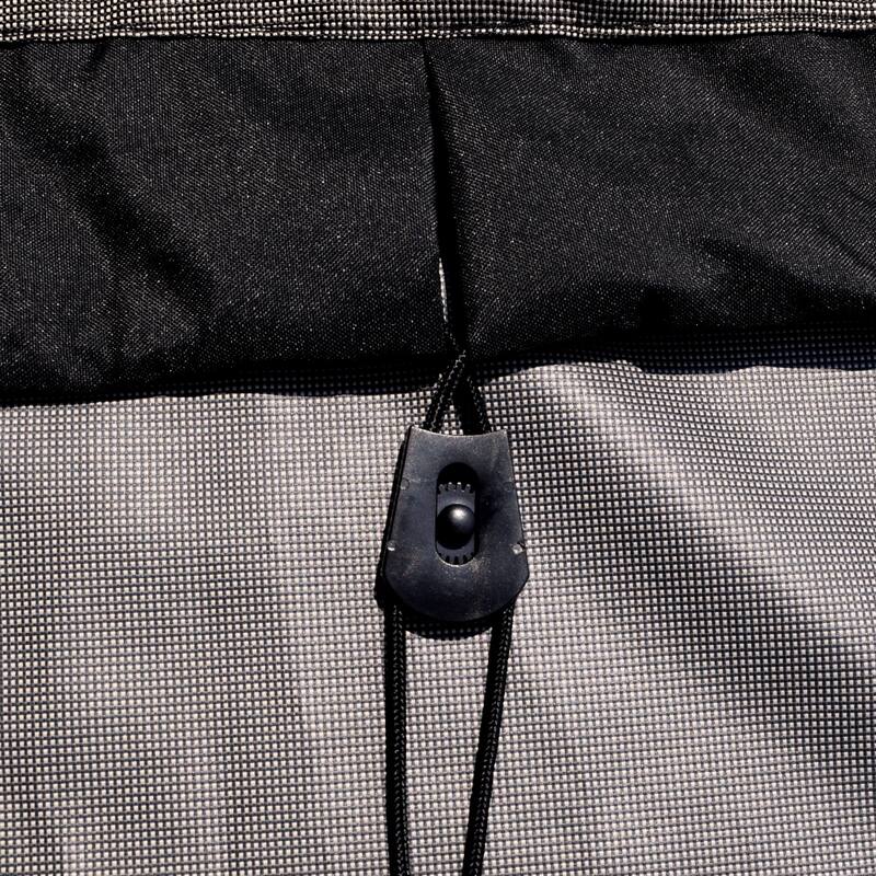 Budge StormBlock™ Mojave Black Ivory Square Hot Tub Cover Multiple Sizes