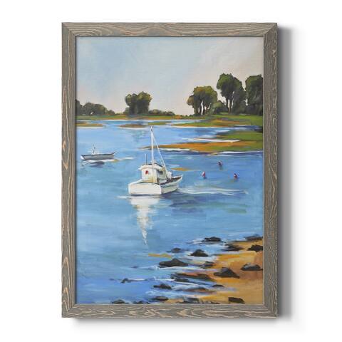 Harbor Side II Premium Framed Canvas - Ready to Hang