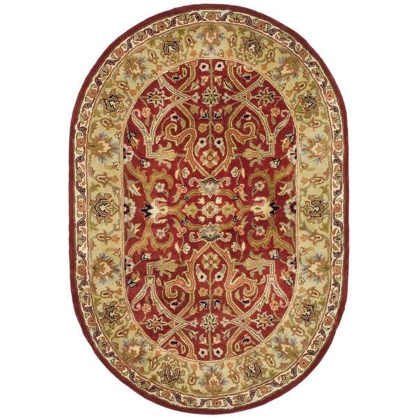 Shop Safavieh Handmade Heritage Lynsey Traditional Oriental Wool Rug On Sale Overstock 4662282