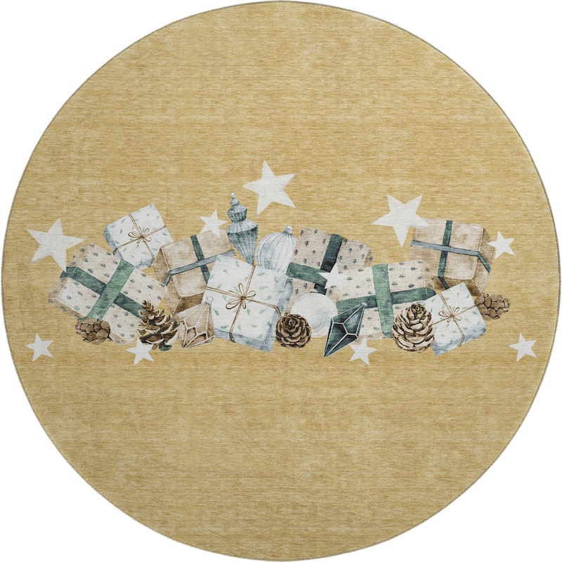 Premium Washable Super Soft Christmas Presents Mayfield Rug