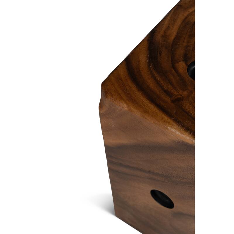 Naturals - Dice End Table - Natural