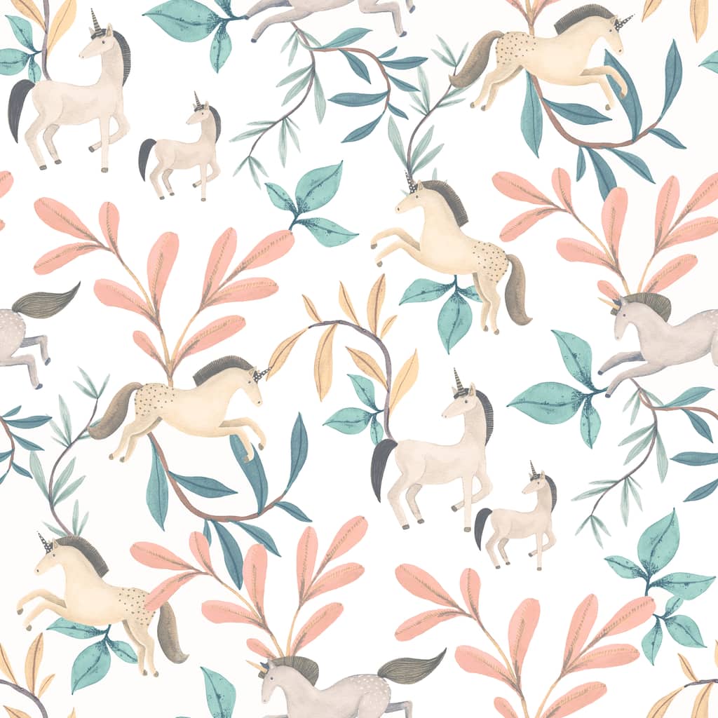 Veer Decor Enchanted Unicorns Wallpaper